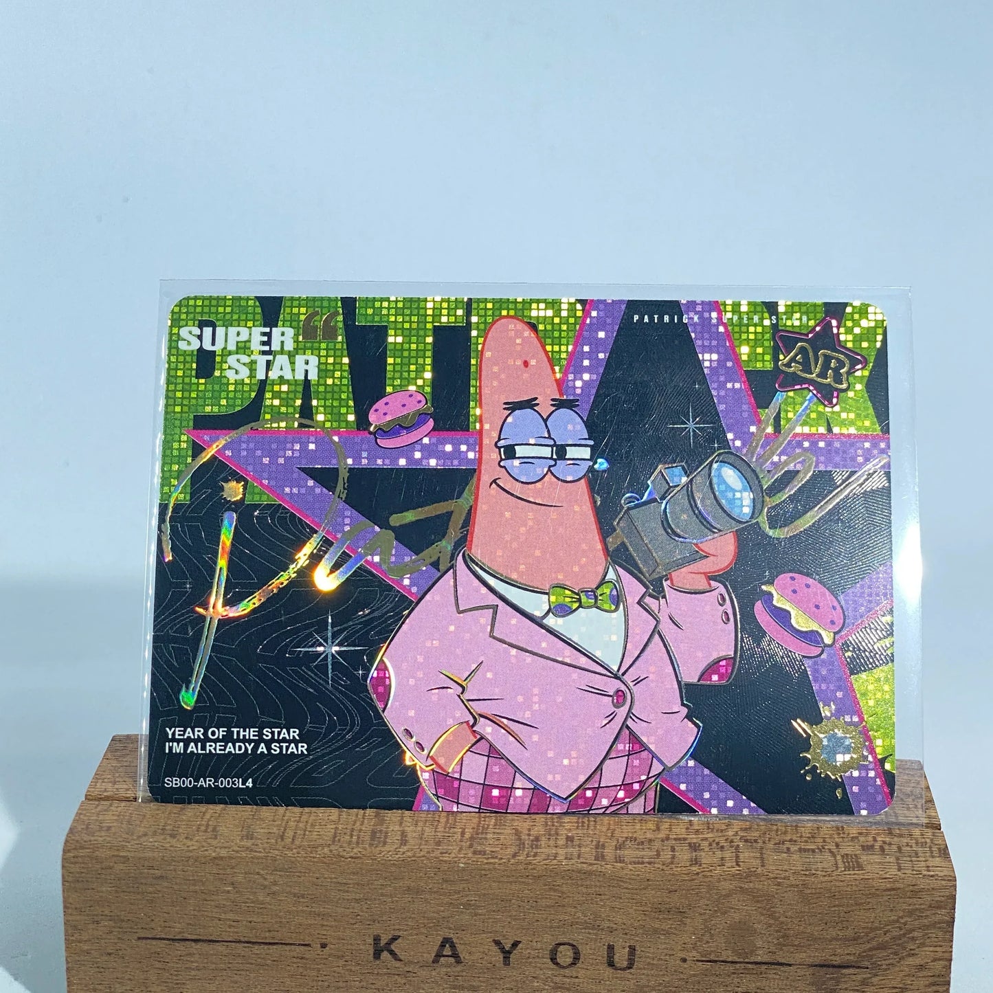 KAYOU SpongeBob L4 AR Set (001-012) - FansTradingCards