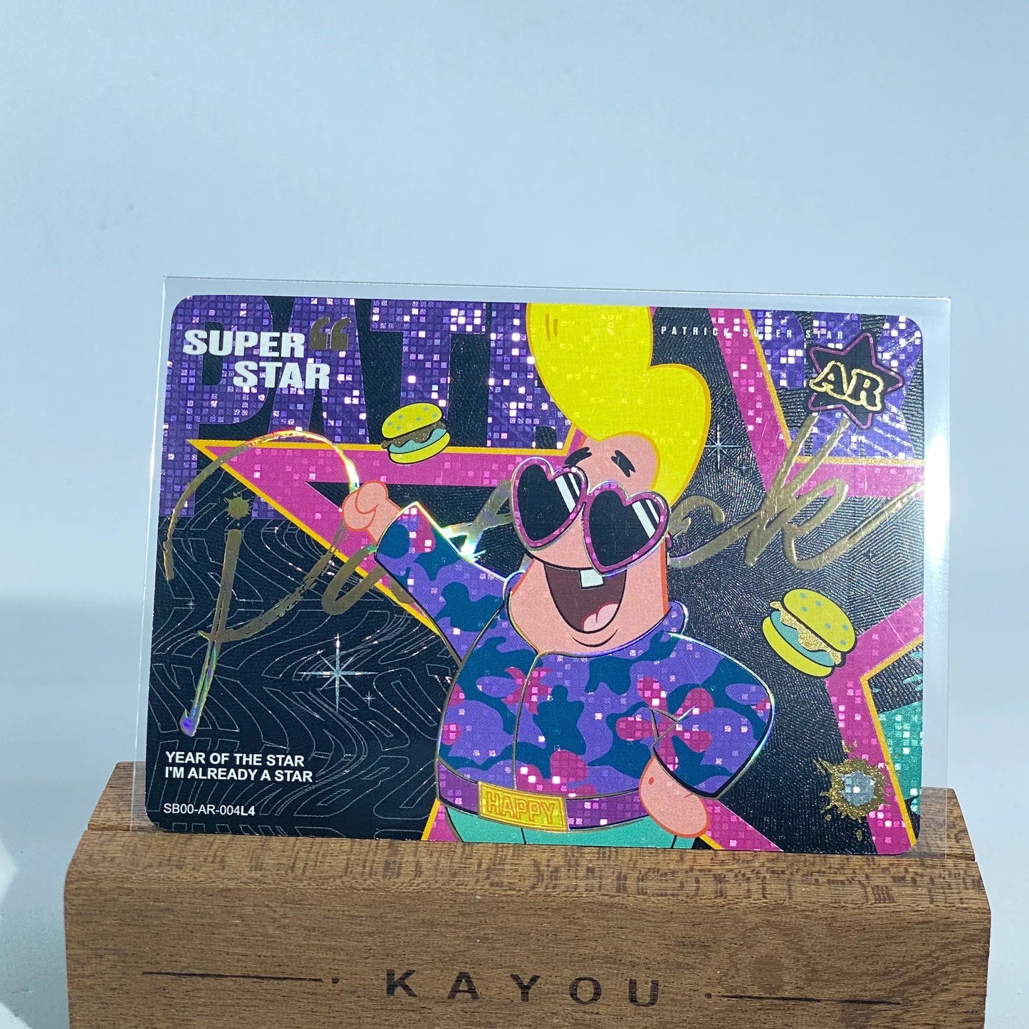 KAYOU SpongeBob L4 AR Set (001-012) - FansTradingCards
