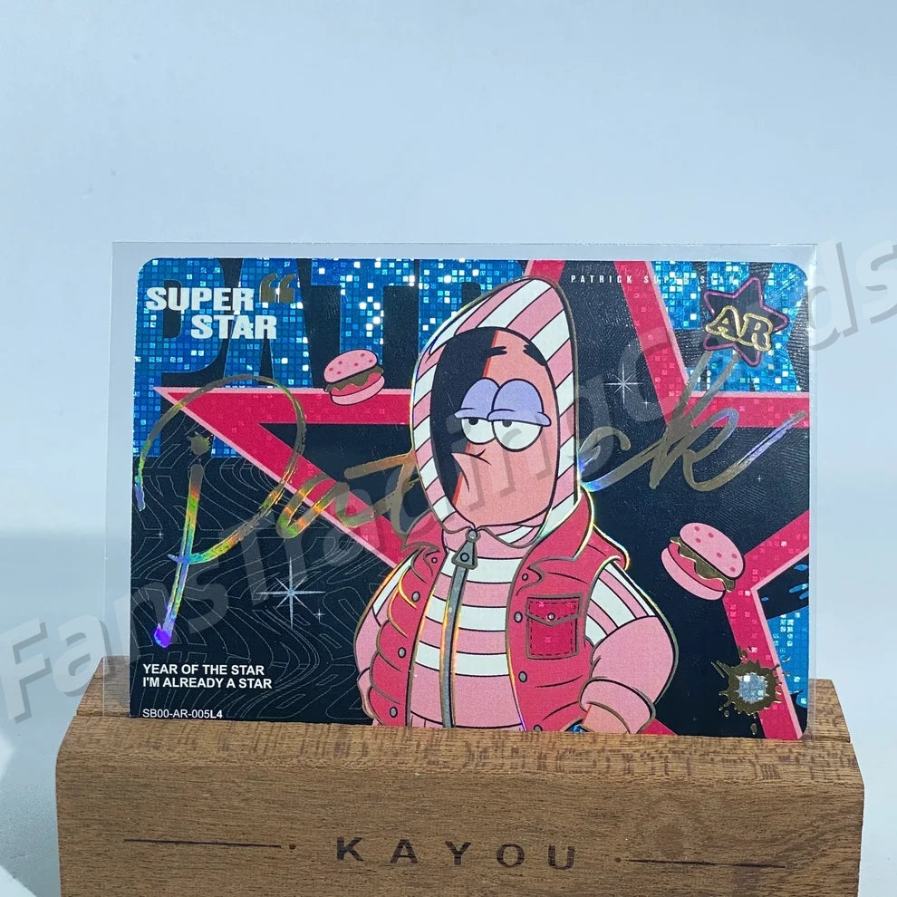 KAYOU SpongeBob L4 AR Card (Pull Rate: 0.83%~6.67%)