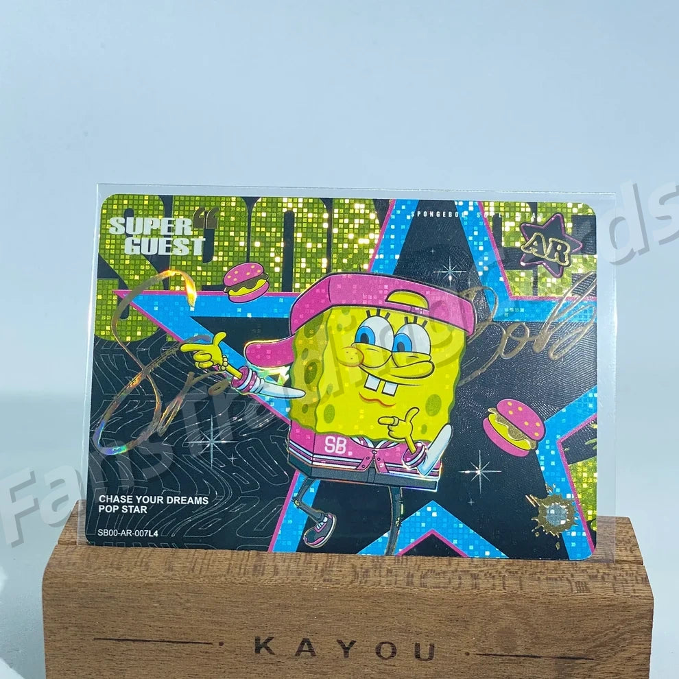 KAYOU SpongeBob L4 AR Card (Pull Rate: 0.83%~6.67%)