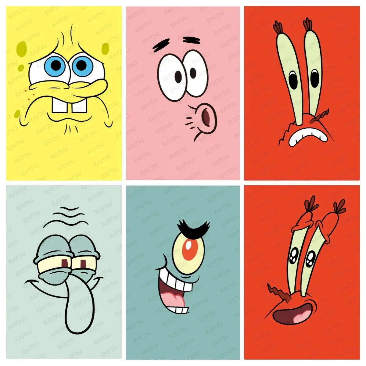 KAYOU SpongeBob L1 HR/STR/SR/FR/R Set - FansTradingCards