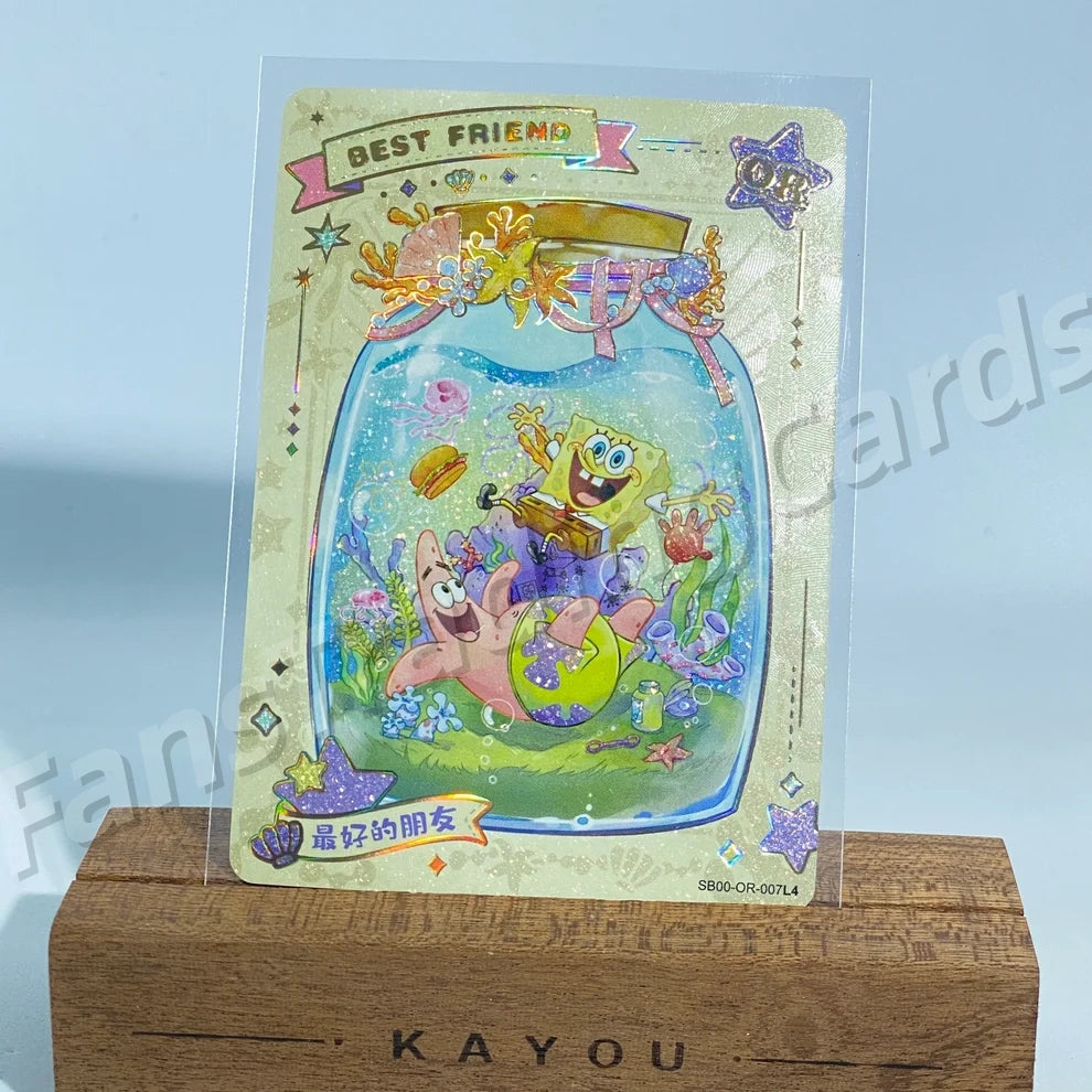 KAYOU SpongeBob L4 OR Card (Pull Rate: 1.67%~3.75%)