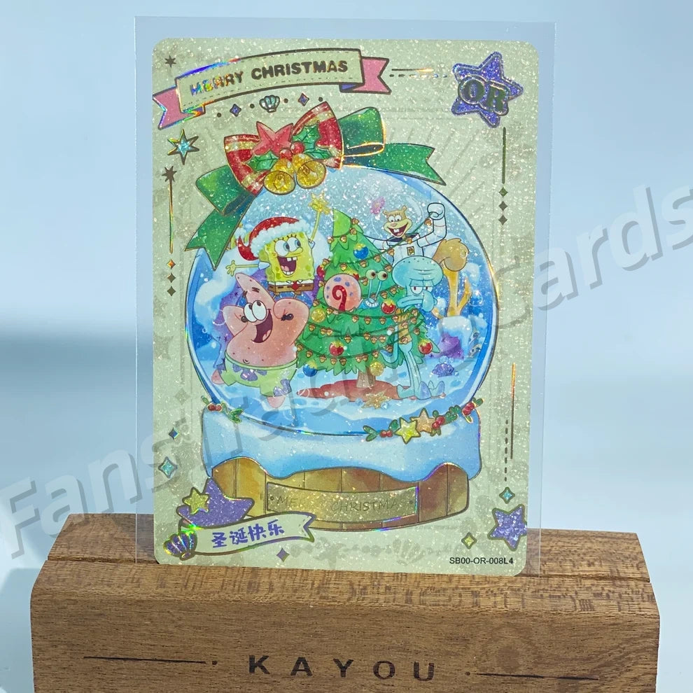KAYOU SpongeBob L4 OR Card (Pull Rate: 1.67%~3.75%)