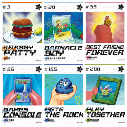 KAYOU SpongeBob L1 HR/STR/SR/FR/R Set - FansTradingCards