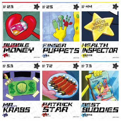 KAYOU SpongeBob L1 HR/STR/SR/FR/R Set - FansTradingCards