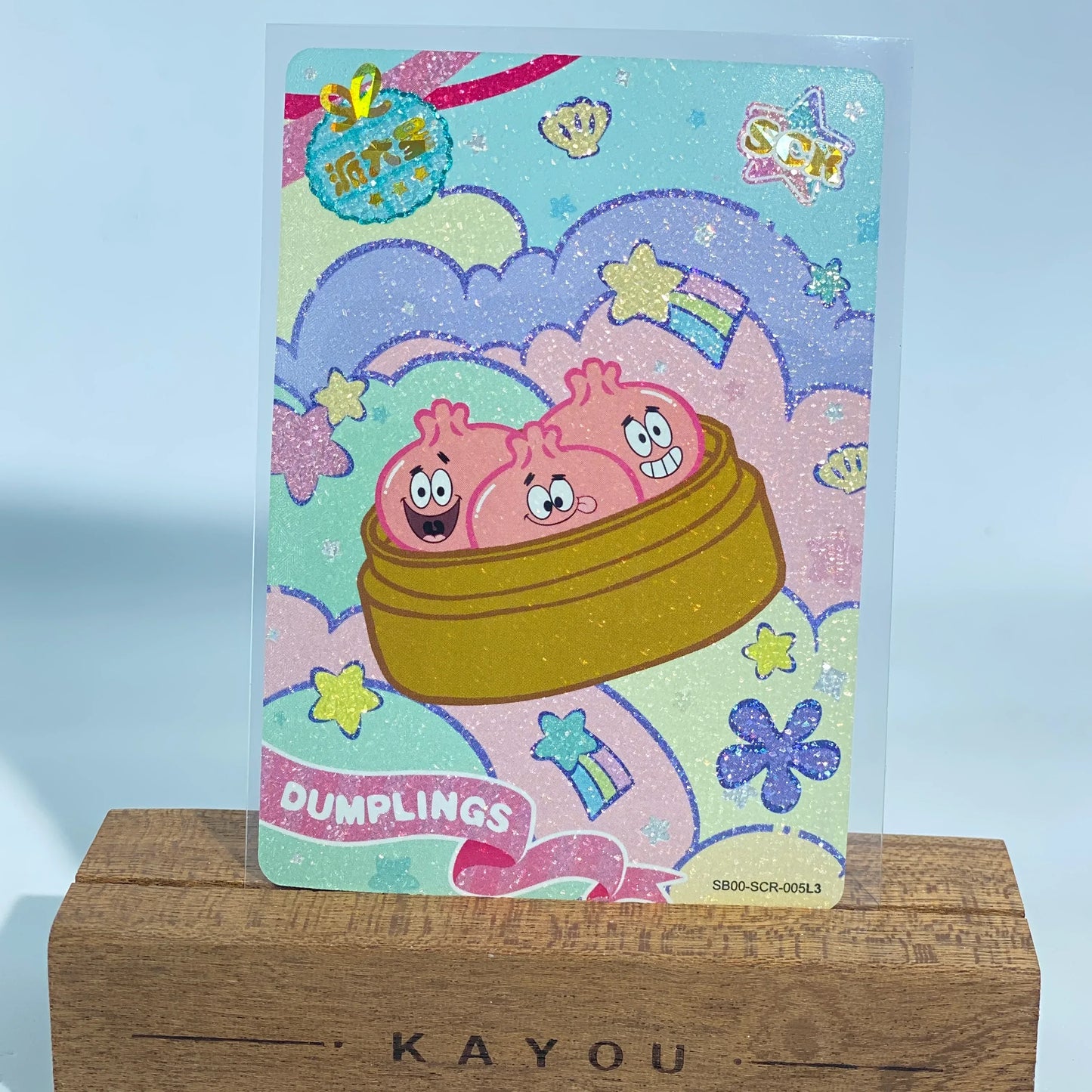 KAYOU SpongeBob L3 SCR Set (001-012) - FansTradingCards