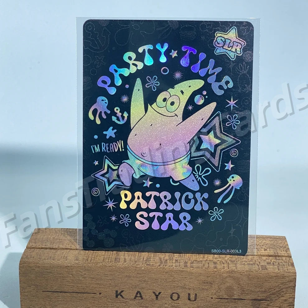 KAYOU SpongeBob L3 SLR Card (Pull Rate: 5.56%~20%)