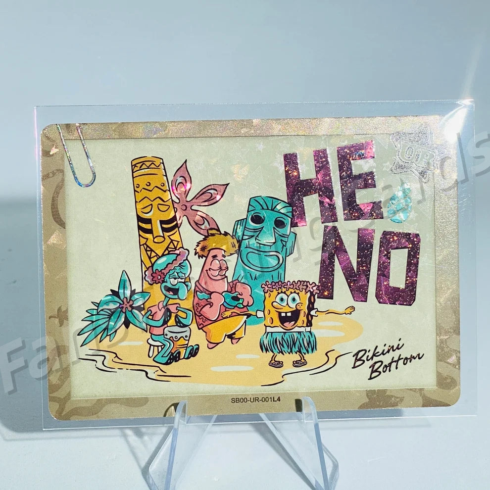 KAYOU SpongeBob L4 UR Card (Pull Rate: 6.54%~17.09%)