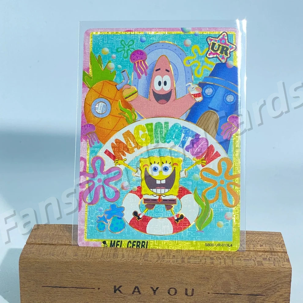 KAYOU SpongeBob L4 UR Card (Pull Rate: 6.54%~17.09%)