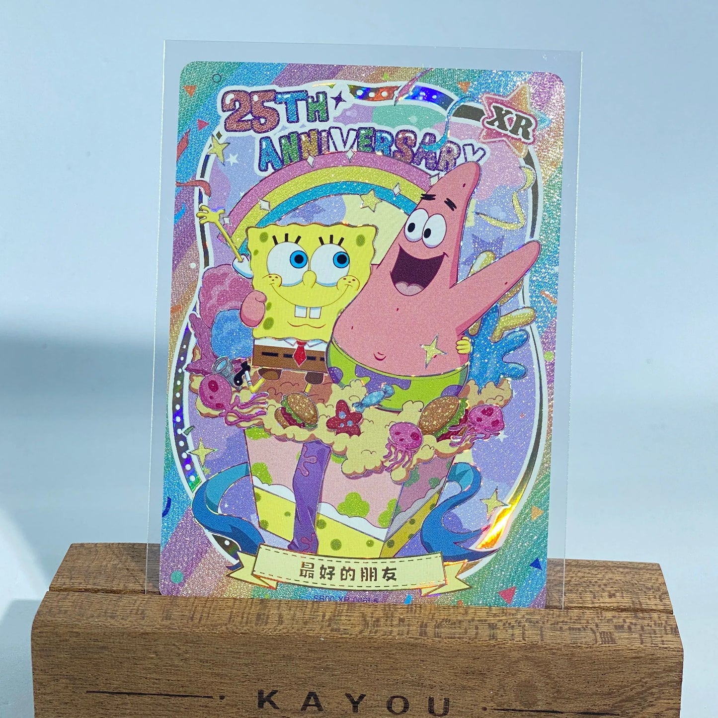 KAYOU SpongeBob L5 XR Set (001-006) - FansTradingCards