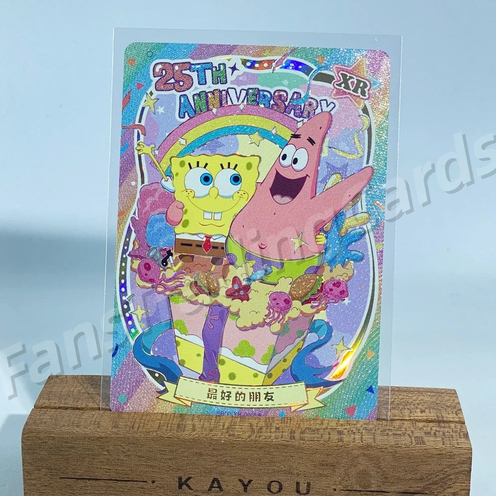 KAYOU SpongeBob L5 XR Card (Pull Rate: 0.21%~0.63%)