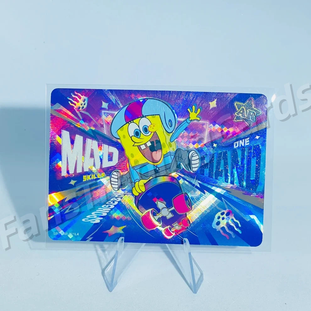 KAYOU SpongeBob L4 AR Card (Pull Rate: 0.83%~6.67%)