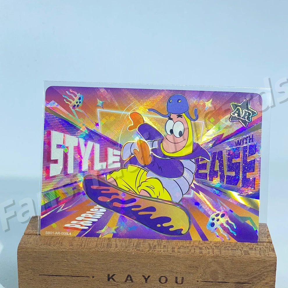 KAYOU SpongeBob L4 AR Card (Pull Rate: 0.83%~6.67%)