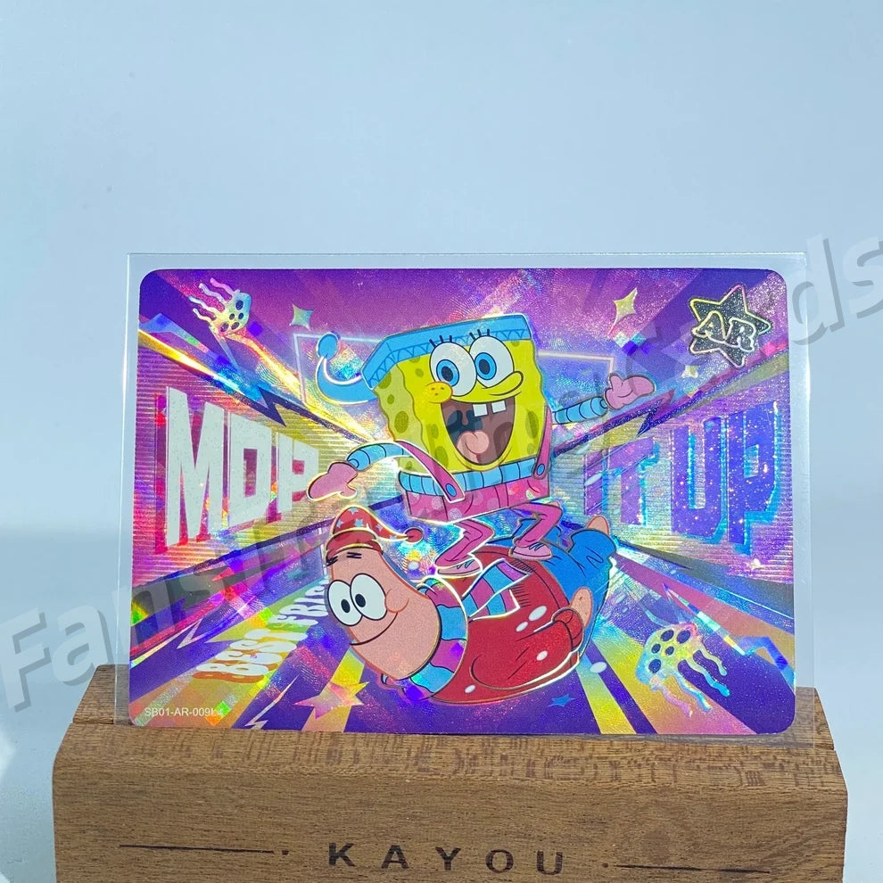 KAYOU SpongeBob L4 AR Card (Pull Rate: 0.83%~6.67%)