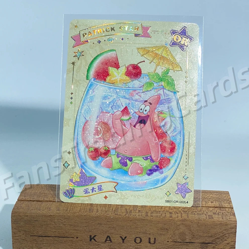 KAYOU SpongeBob L4 OR Card (Pull Rate: 1.67%~3.75%)