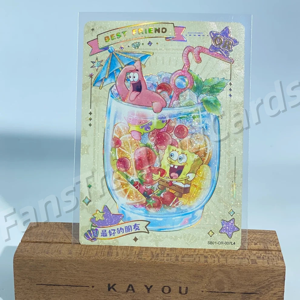KAYOU SpongeBob L4 OR Card (Pull Rate: 1.67%~3.75%)