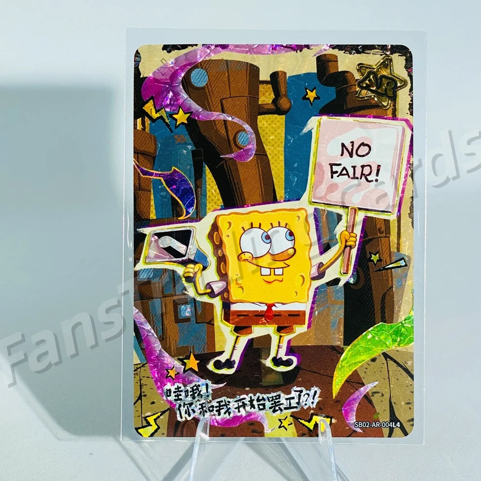 KAYOU SpongeBob L4 AR Card (Pull Rate: 0.83%~6.67%)