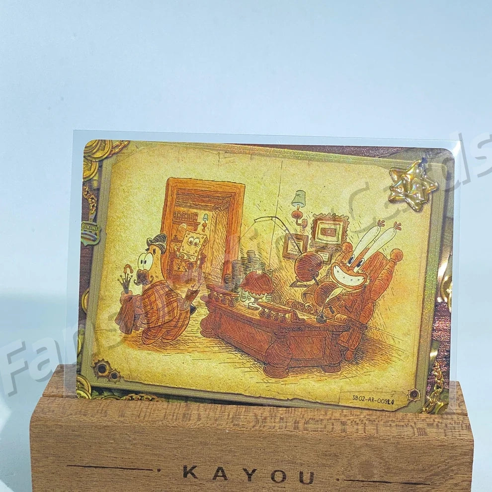 KAYOU SpongeBob L4 AR Card (Pull Rate: 0.83%~6.67%)