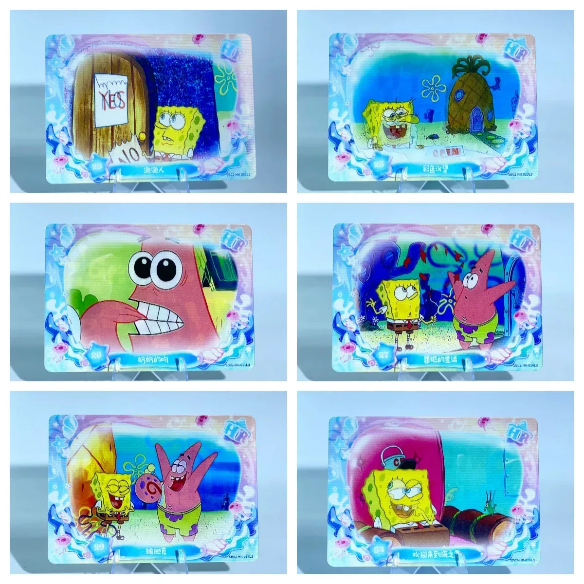 KAYOU SpongeBob L1 HR/STR/SR/FR/R Set - FansTradingCards