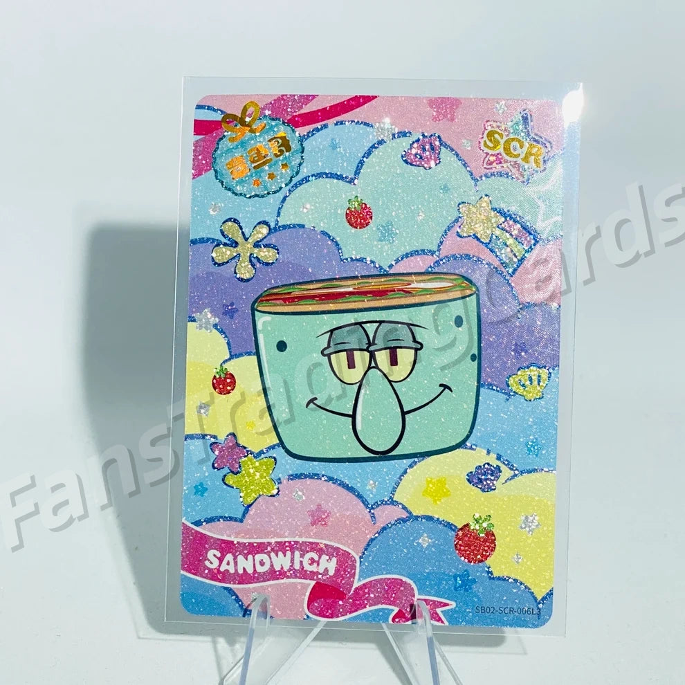 KAYOU SpongeBob L3 SCR Card (Pull Rate: 10%~20%)
