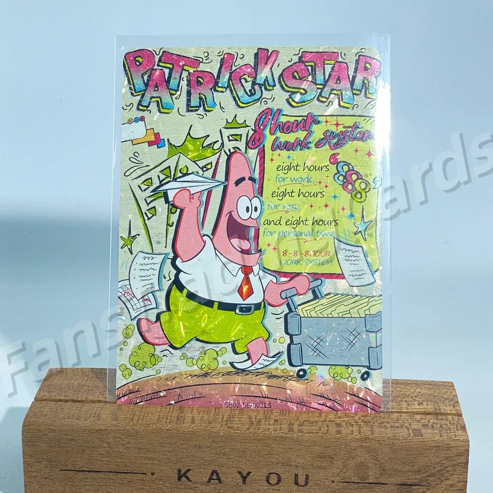 KAYOU SpongeBob L5 SE Card (Pull Rate: 0.15%~0.27%)