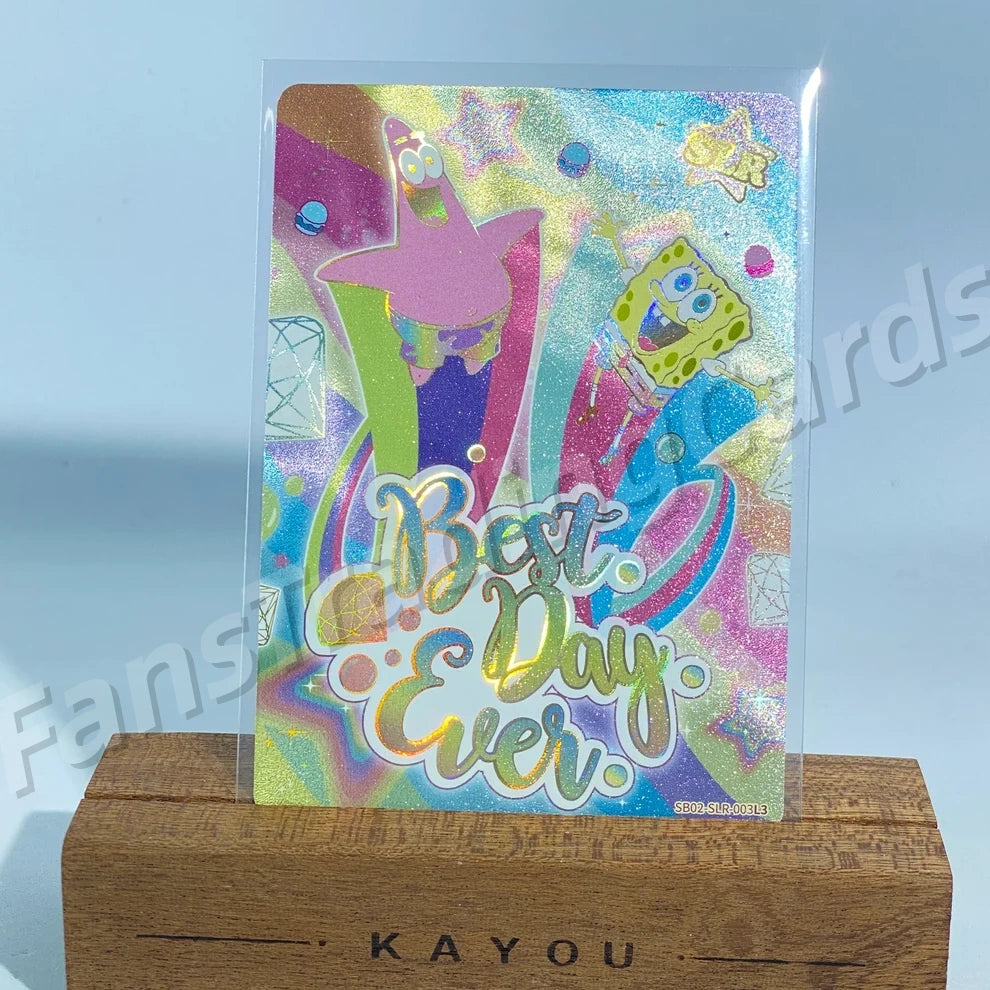 KAYOU SpongeBob L3 SLR Card (Pull Rate: 5.56%~20%)