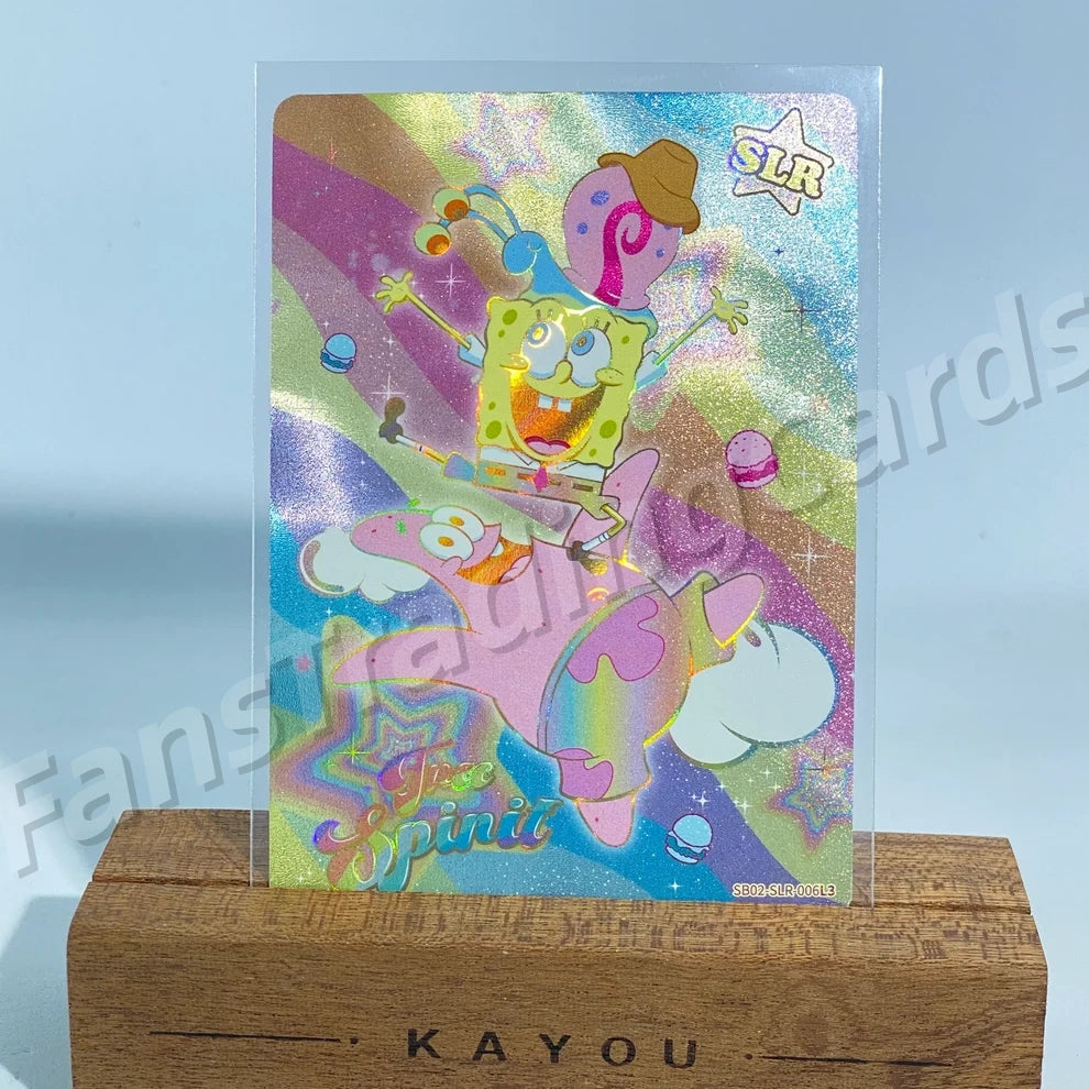 KAYOU SpongeBob L3 SLR Card (Pull Rate: 5.56%~20%)