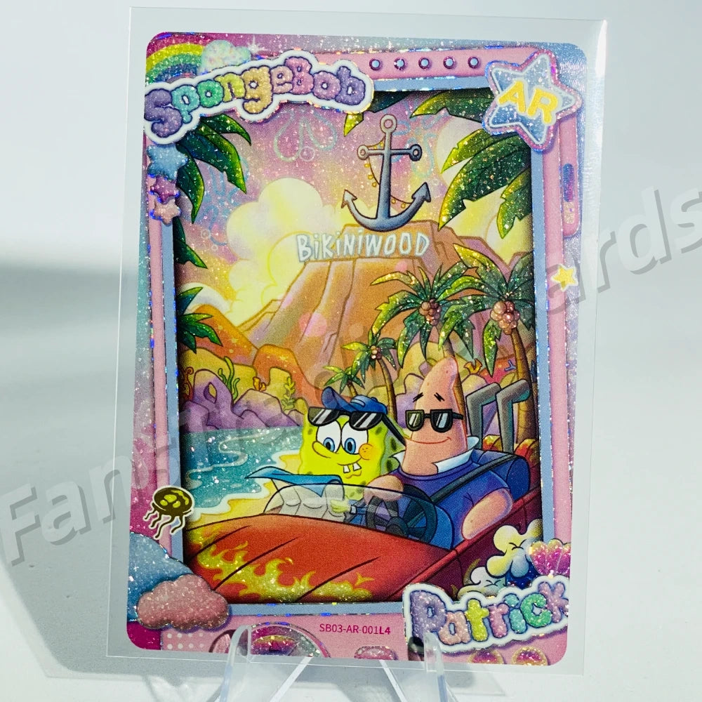 KAYOU SpongeBob L4 AR Card (Pull Rate: 0.83%~6.67%)