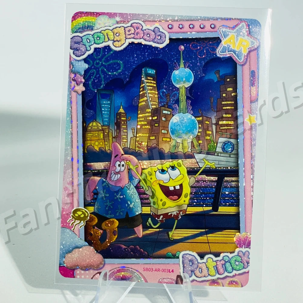 KAYOU SpongeBob L4 AR Card (Pull Rate: 0.83%~6.67%)