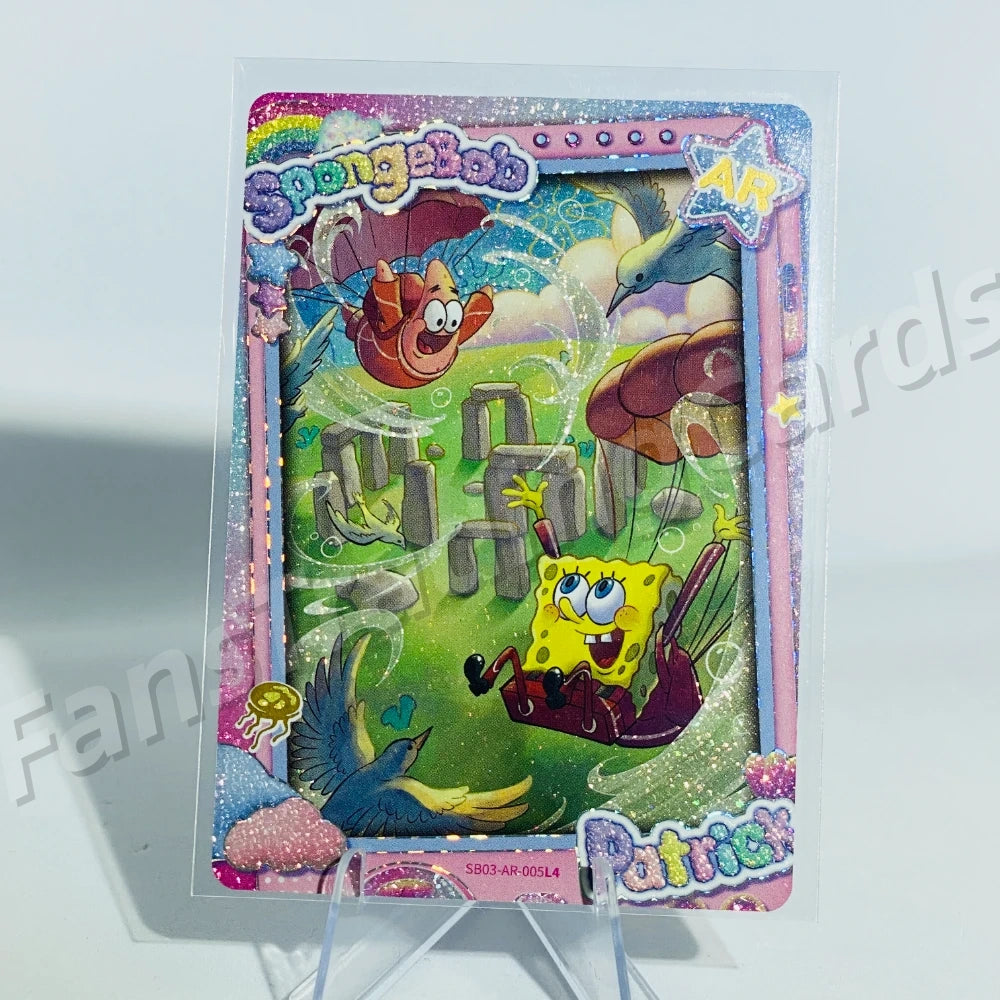 KAYOU SpongeBob L4 AR Card (Pull Rate: 0.83%~6.67%)