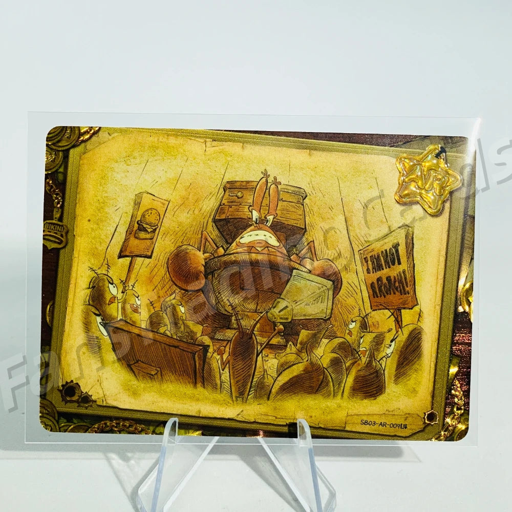 KAYOU SpongeBob L4 AR Card (Pull Rate: 0.83%~6.67%)