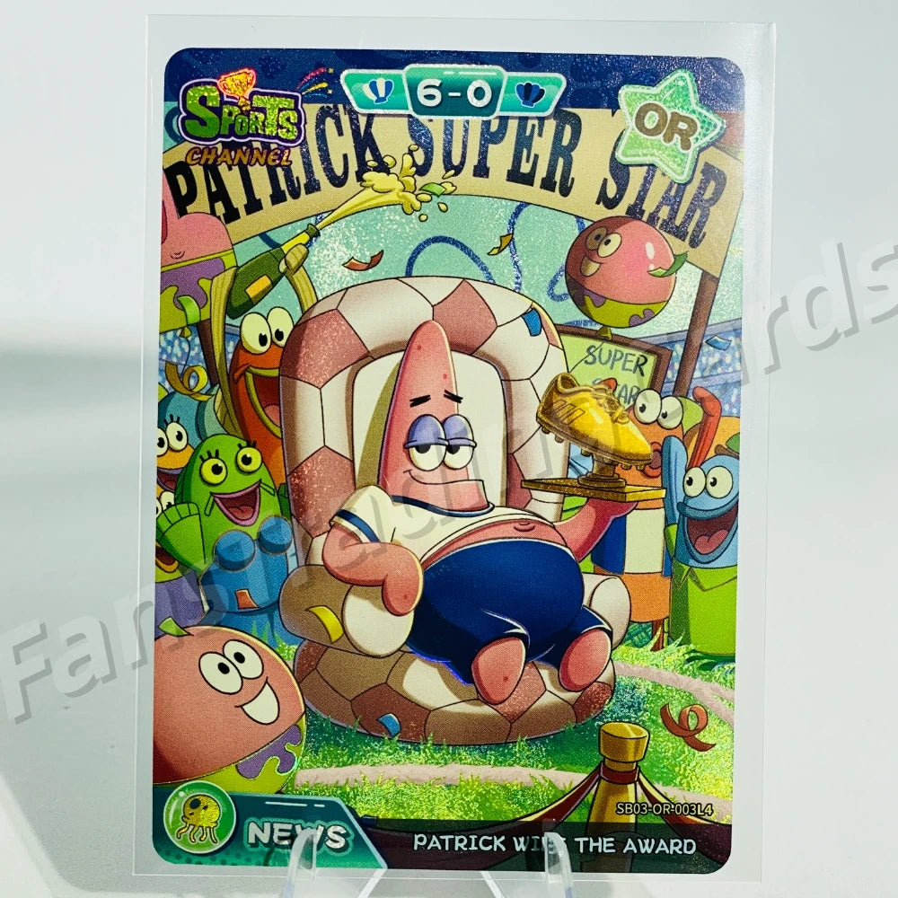 KAYOU SpongeBob L4 OR Card (Pull Rate: 1.67%~3.75%)