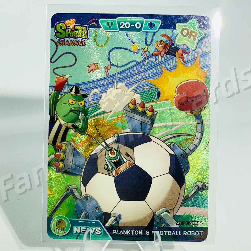 KAYOU SpongeBob L4 OR Card (Pull Rate: 1.67%~3.75%)