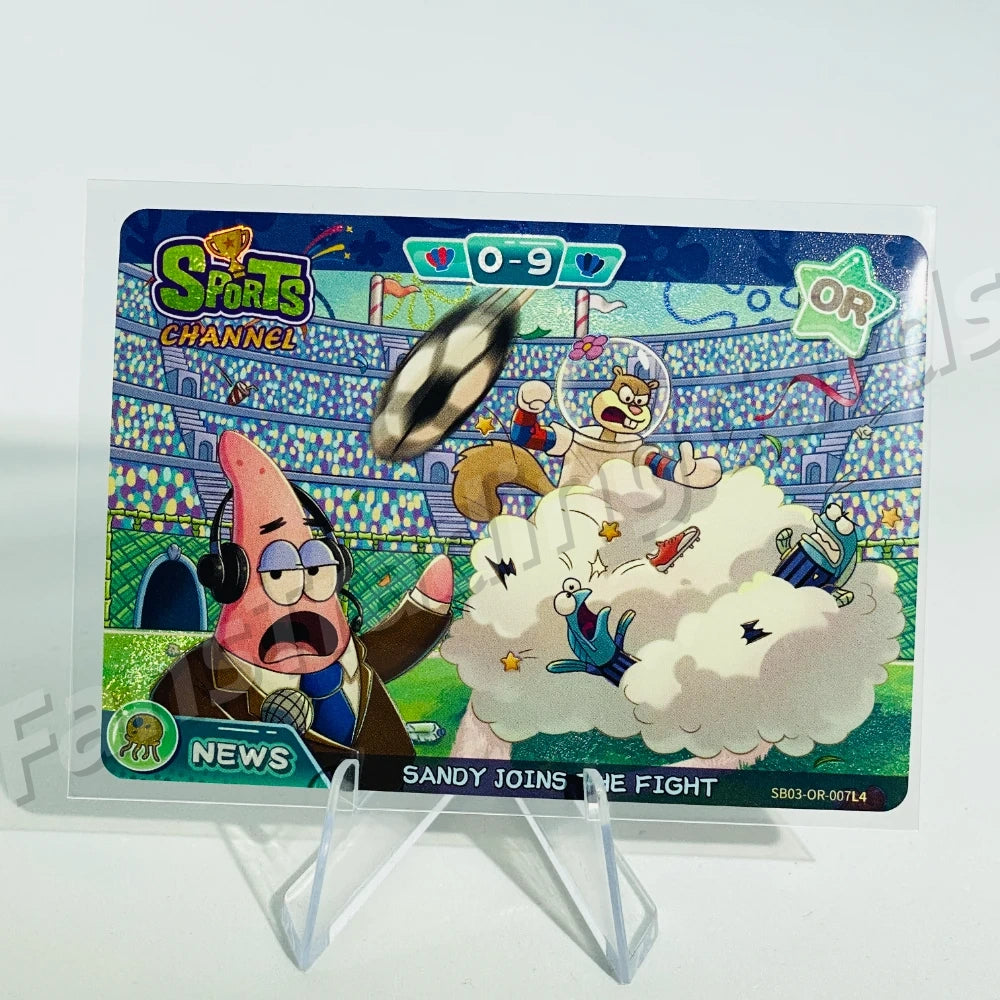 KAYOU SpongeBob L4 OR Card (Pull Rate: 1.67%~3.75%)