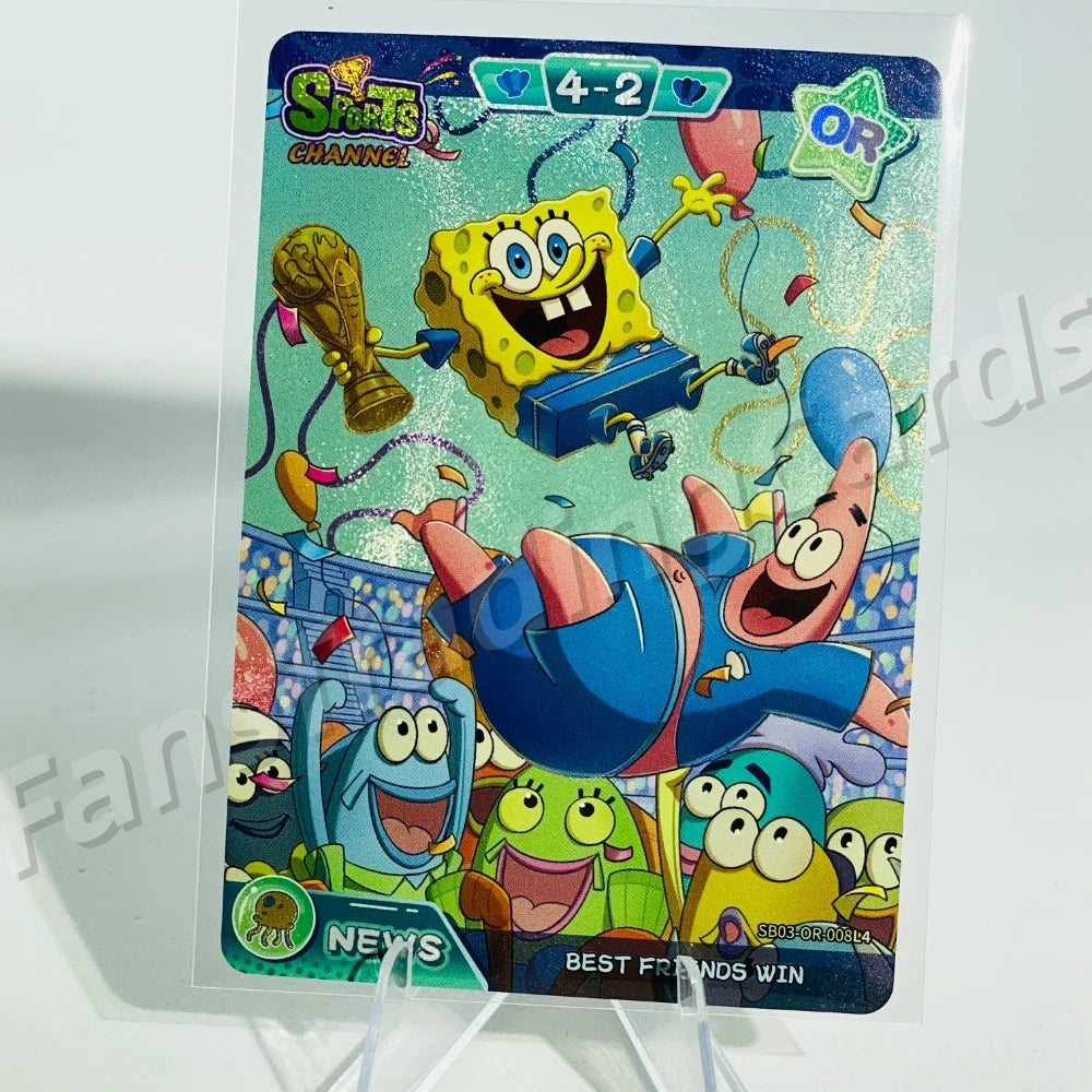 KAYOU SpongeBob L4 OR Card (Pull Rate: 1.67%~3.75%)