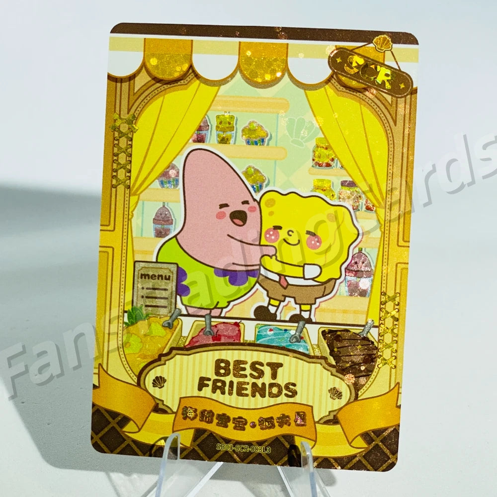 KAYOU SpongeBob L3 SCR Card (Pull Rate: 10%~20%)