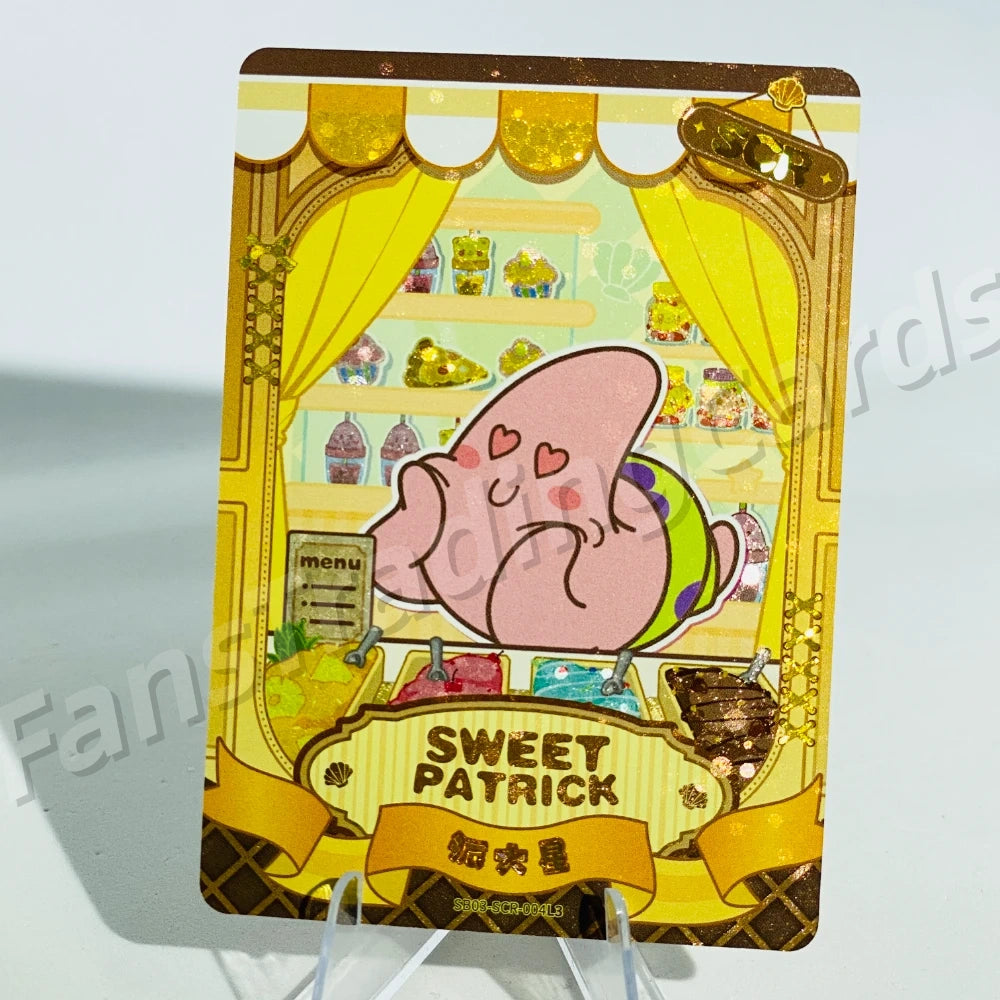 KAYOU SpongeBob L3 SCR Card (Pull Rate: 10%~20%)