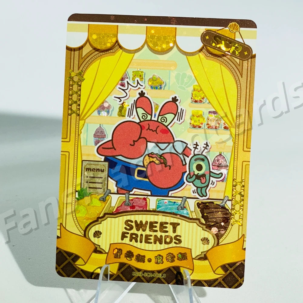 KAYOU SpongeBob L3 SCR Card (Pull Rate: 10%~20%)