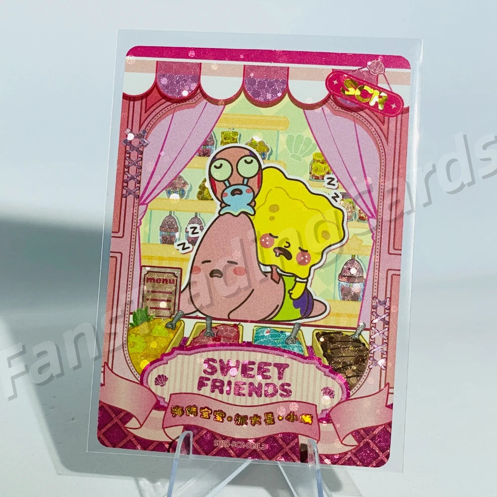 KAYOU SpongeBob L3 SCR Card (Pull Rate: 10%~20%)