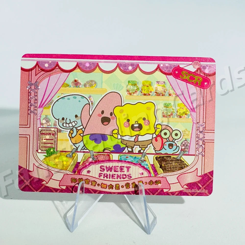 KAYOU SpongeBob L3 SCR Card (Pull Rate: 10%~20%)