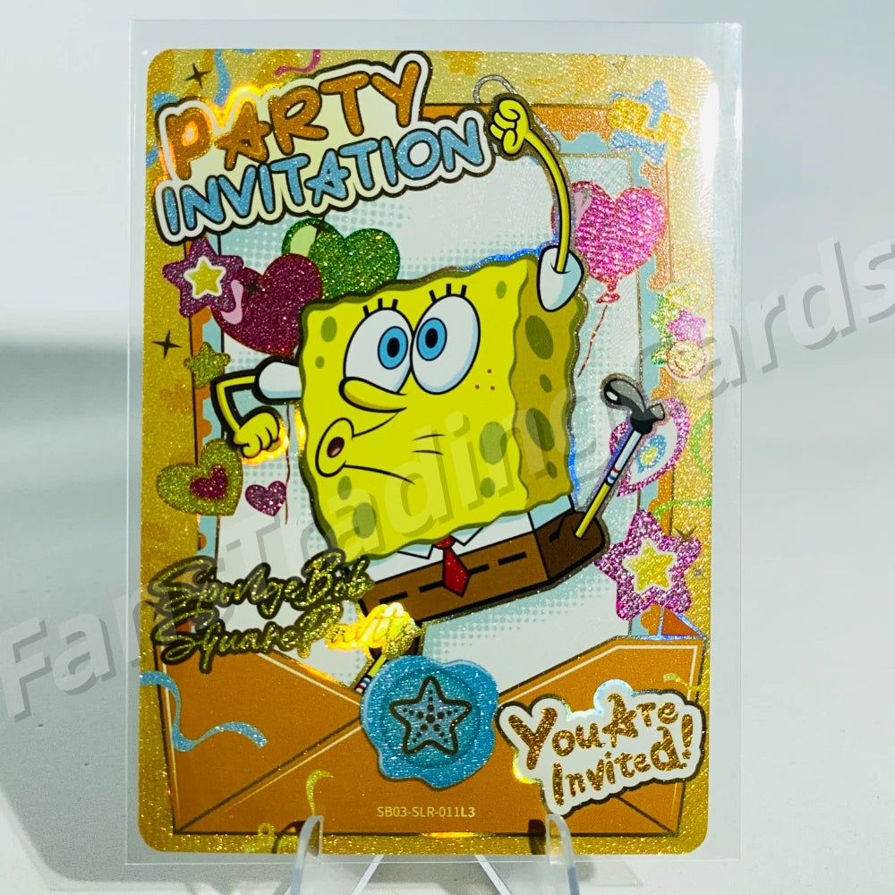 KAYOU SpongeBob L3 SLR Card (Pull Rate: 5.56%~20%)