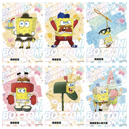 KAYOU SpongeBob L1 HR/STR/SR/FR/R Card (Pull Rate: 100%)