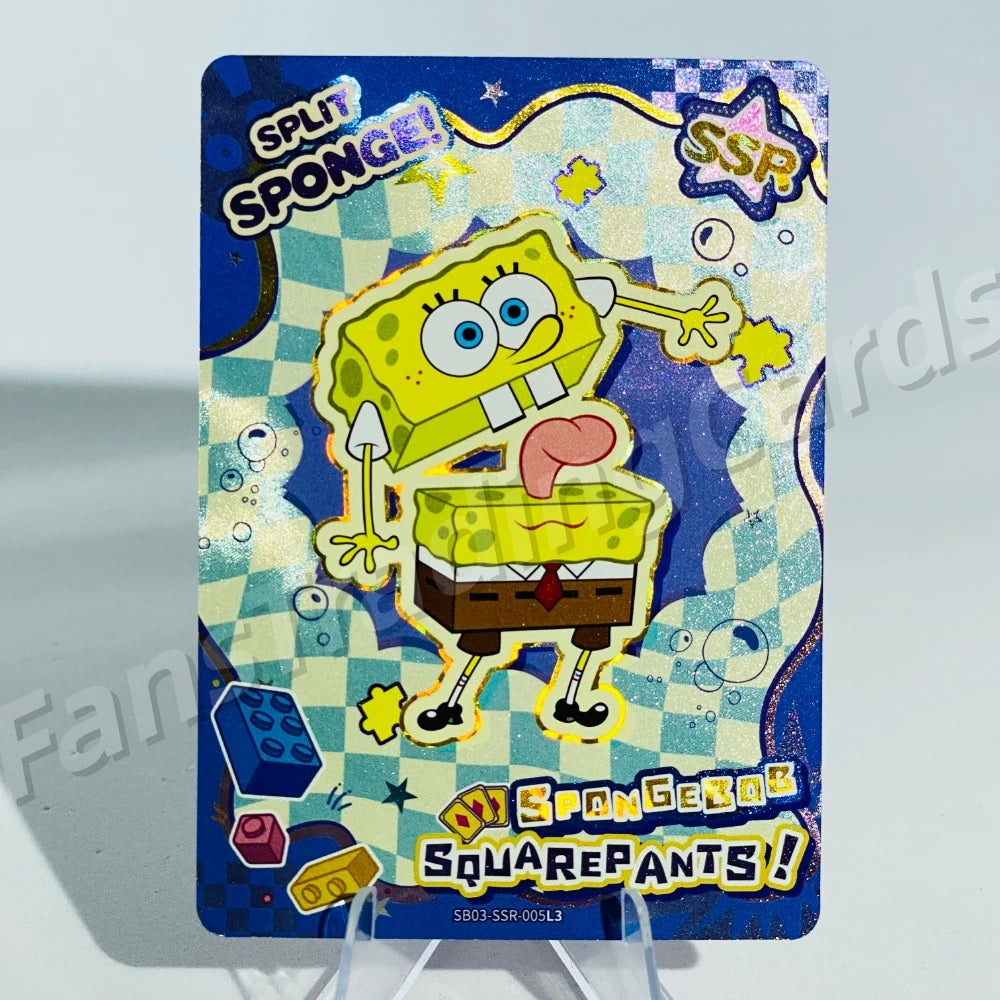 KAYOU SpongeBob L3 SSR Card (Pull Rate: 20%~51%)
