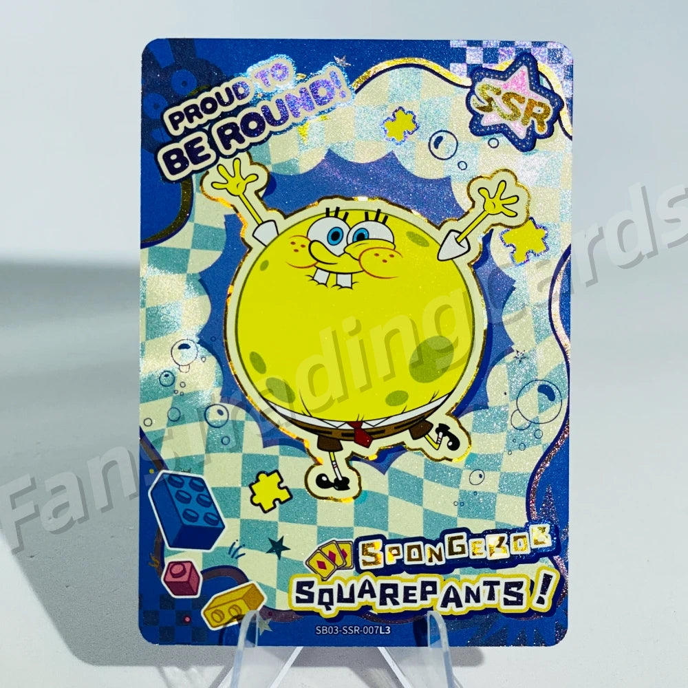 KAYOU SpongeBob L3 SSR Card (Pull Rate: 20%~51%)
