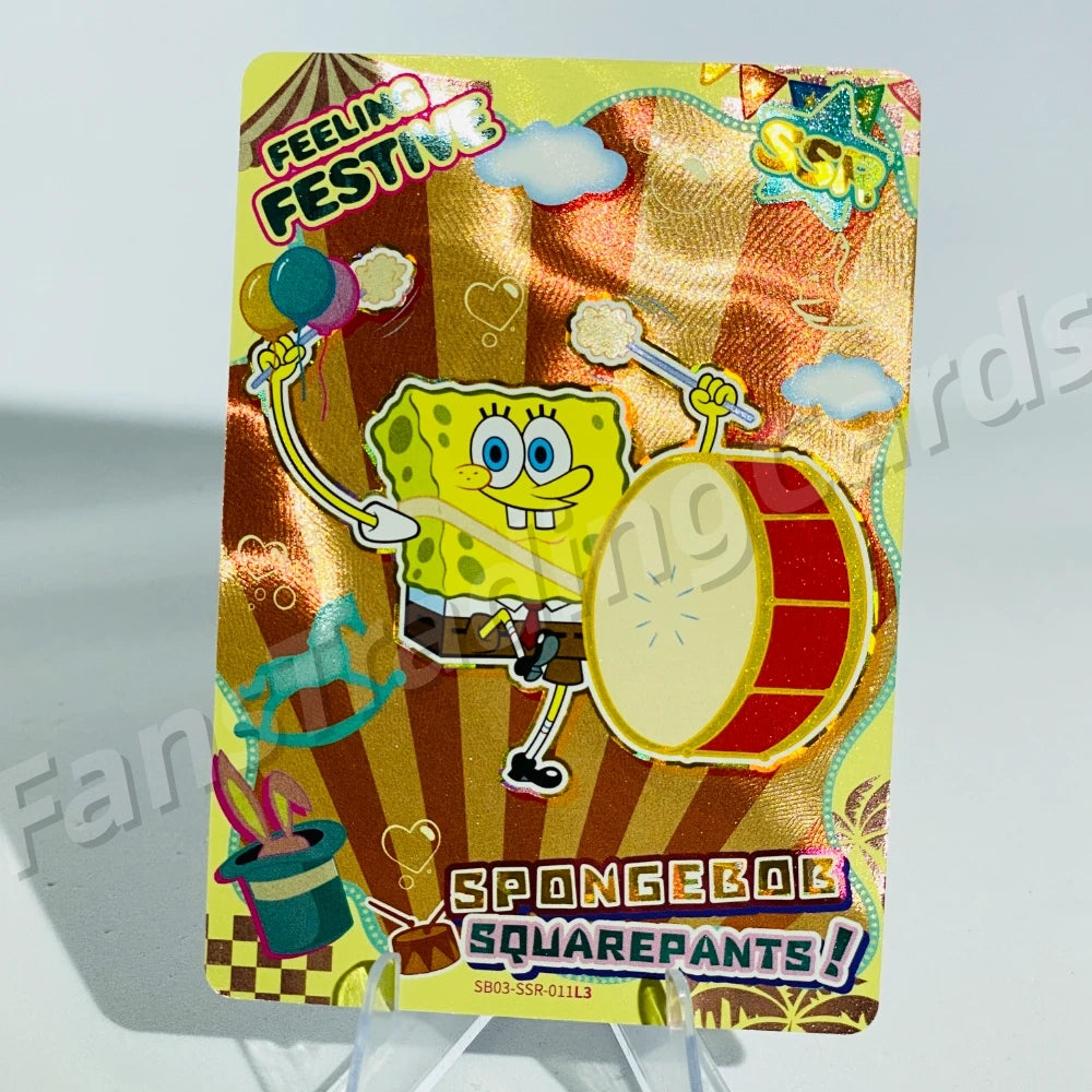 KAYOU SpongeBob L3 SSR Card (Pull Rate: 20%~51%)