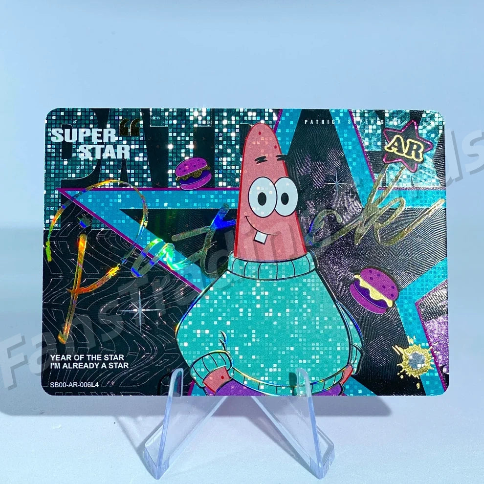 KAYOU SpongeBob L4 AR Card (Pull Rate: 0.83%~6.67%)
