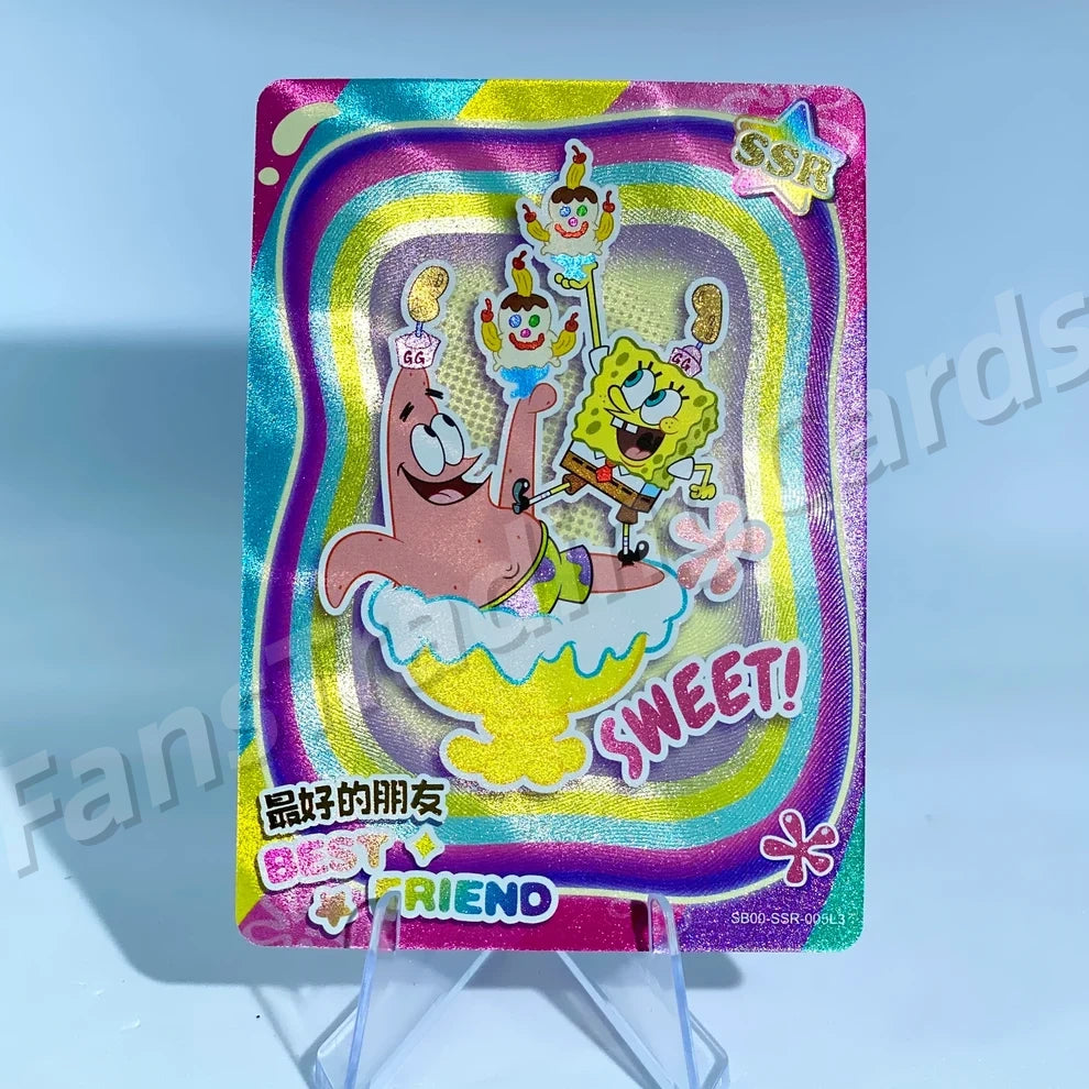KAYOU SpongeBob L3 SSR Card (Pull Rate: 20%~51%)