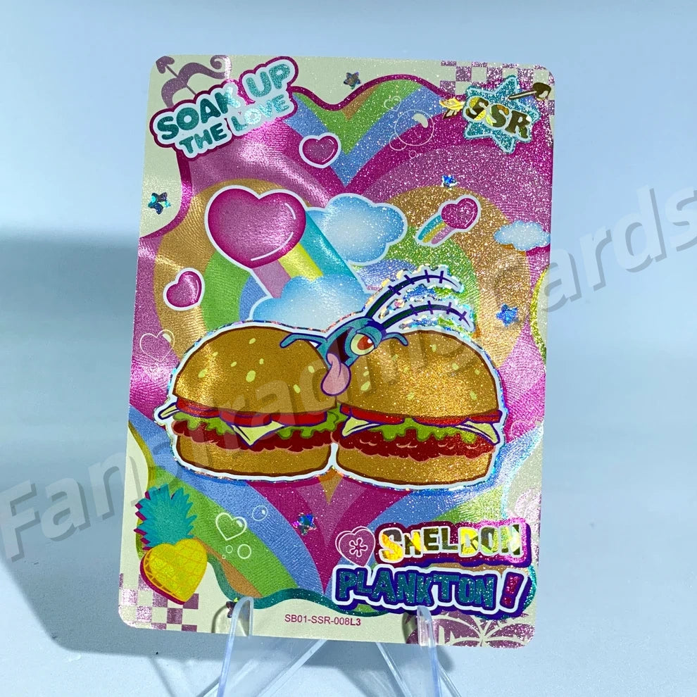 KAYOU SpongeBob L3 SSR Card (Pull Rate: 20%~51%)