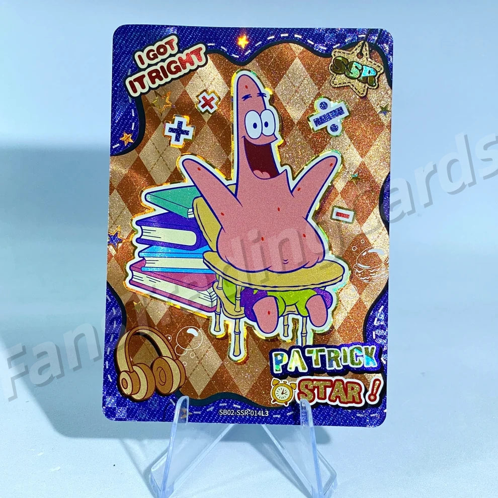 KAYOU SpongeBob L3 SSR Card (Pull Rate: 20%~51%)