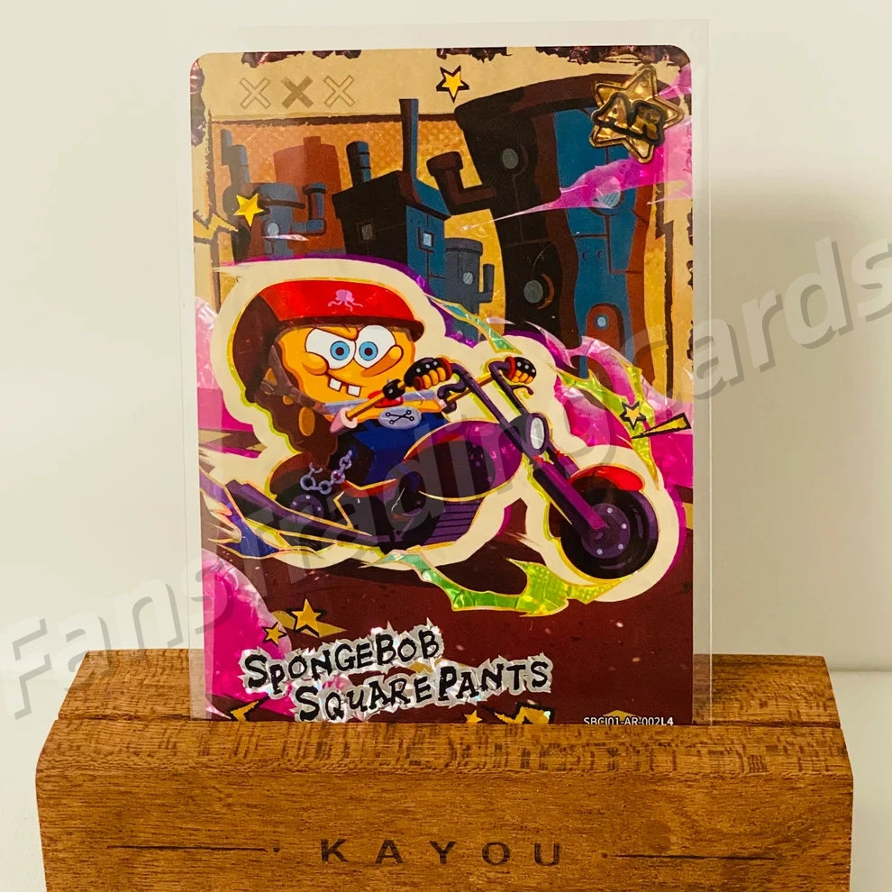 KAYOU SpongeBob English L4 AR Card (Pull Rate: 2.6%)